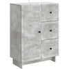 Kabalas Betono pilka 66 x 34,5 x 90 cm Apdirbta mediena