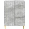 Kabalas Betono pilka 66 x 34,5 x 90 cm Apdirbta mediena