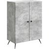 Kabalas Betono pilka 66 x 34,5 x 90 cm Apdirbta mediena