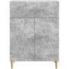 Kabalas Betono pilka 66 x 34,5 x 90 cm Apdirbta mediena