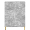 Kabalas Betono pilka 66 x 34,5 x 90 cm Apdirbta mediena