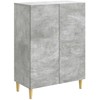 Kabalas Betono pilka 66 x 34,5 x 90 cm Apdirbta mediena