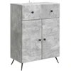 Kabalas Betono pilka 66 x 34,5 x 90 cm Apdirbta mediena