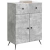 Kabalas Betono pilka 66 x 34,5 x 90 cm Apdirbta mediena