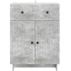 Kabalas Betono pilka 66 x 34,5 x 90 cm Apdirbta mediena