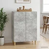 Kabalas Betono pilka 66 x 34,5 x 90 cm Apdirbta mediena