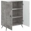 Kabalas Betono pilka 66 x 34,5 x 90 cm Apdirbta mediena