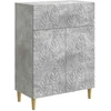 Kabalas Betono pilka 66 x 34,5 x 90 cm Apdirbta mediena