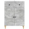 Kabalas Betono pilka 66 x 34,5 x 90 cm Apdirbta mediena
