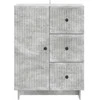 Kabalas Betono pilka 66 x 34,5 x 90 cm Apdirbta mediena