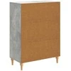 Kabalas Betono pilka 66 x 34,5 x 90 cm Apdirbta mediena