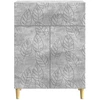 Kabalas Betono pilka 66 x 34,5 x 90 cm Apdirbta mediena