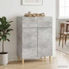 Kabalas Betono pilka 66 x 34,5 x 90 cm Apdirbta mediena