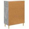 Kabalas Betono pilka 66 x 34,5 x 90 cm Apdirbta mediena