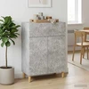 Kabalas Betono pilka 66 x 34,5 x 90 cm Apdirbta mediena