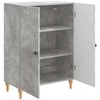 Kabalas Betono pilka 66 x 34,5 x 90 cm Apdirbta mediena