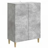 Kabalas Betono pilka 66 x 34,5 x 90 cm Apdirbta mediena