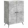 Kabalas Betono pilka 66 x 34,5 x 90 cm Apdirbta mediena