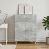 Kabalas Betono pilka 66 x 34,5 x 90 cm Apdirbta mediena