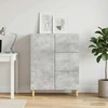 Kabalas Betono pilka 66 x 34,5 x 90 cm Apdirbta mediena