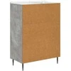 Kabalas Betono pilka 66 x 34,5 x 91,5 cm Apdirbta mediena