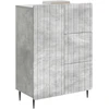 Kabalas Betono pilka 66 x 34,5 x 92 cm Apdirbta mediena