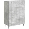 Kabalas Betono pilka 66 x 34,5 x 92 cm Apdirbta mediena
