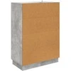 Kabalas Betono pilka 66 x 34,5 x 92 cm Apdirbta mediena