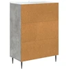 Kabalas Betono pilka 66 x 34,5 x 92 cm Apdirbta mediena