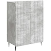 Kabalas Betono pilka 66 x 34,5 x 92 cm Apdirbta mediena