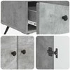 Kabalas Betono pilka 66 x 34,5 x 95 cm Apdirbta mediena