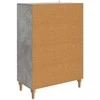 Kabalas Betono pilka 66 x 34,5 x 95 cm Apdirbta mediena