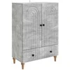 Kabalas Betono pilka 66 x 34,5 x 95 cm Apdirbta mediena