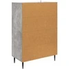 Kabalas Betono pilka 66 x 34,5 x 95 cm Apdirbta mediena