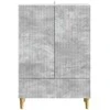 Kabalas Betono pilka 66 x 34,5 x 95 cm Apdirbta mediena