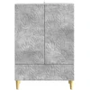 Kabalas Betono pilka 66 x 34,5 x 95 cm Apdirbta mediena