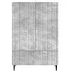 Kabalas Betono pilka 66 x 34,5 x 97 cm Apdirbta mediena