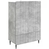 Kabalas Betono pilka 66 x 34,5 x 97 cm Apdirbta mediena