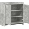 Kabalas Betono pilka 72 x 36 x 80 cm Apdirbta mediena