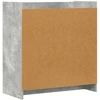 Kabalas Betono pilka 72 x 36 x 80 cm Apdirbta mediena
