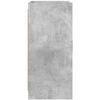 Kabalas Betono pilka 72 x 36 x 80 cm Apdirbta mediena