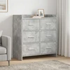 Kabalas Betono pilka 75 x 33 x 80 cm Apdirbta mediena