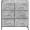 Kabalas Betono pilka 75 x 33 x 80 cm Apdirbta mediena
