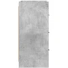 Kabalas Betono pilka 75 x 33 x 80 cm Apdirbta mediena