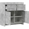 Kabalas Betono pilka 75 x 36 x 80 cm Apdirbta mediena