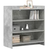Kabalas Betono pilka 75 x 36 x 80 cm Apdirbta mediena
