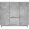 Kabalas Betono pilka 85,5 x 31 x 75 cm Apdirbta mediena