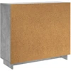 Kabalas Betono pilka 85,5 x 31 x 75 cm Apdirbta mediena