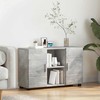 Kabalas su lentyna FLORIN Betono pilka 88,5 x 30,5 x 55,5 cm