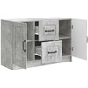 Kabalas Betono pilka 89 x 34,5 x 57 cm Apdirbta mediena